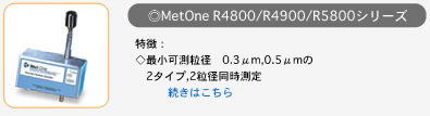 MetOne R4800/R4900/R5800シリーズ